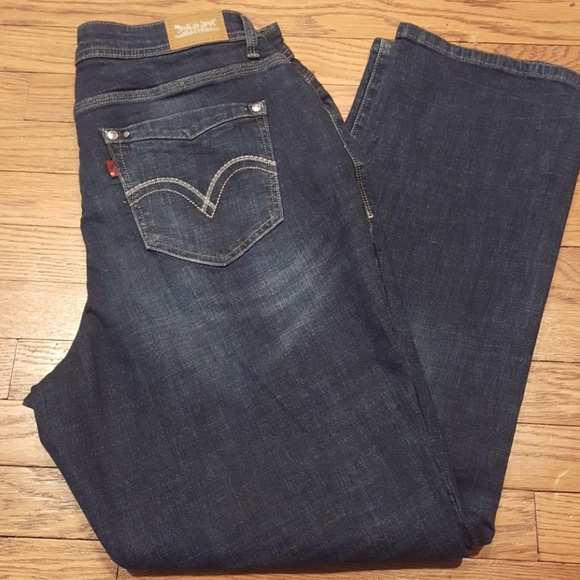 Levi's Denim - New Levis 580 Curvy Defined Waist Straight Jeans